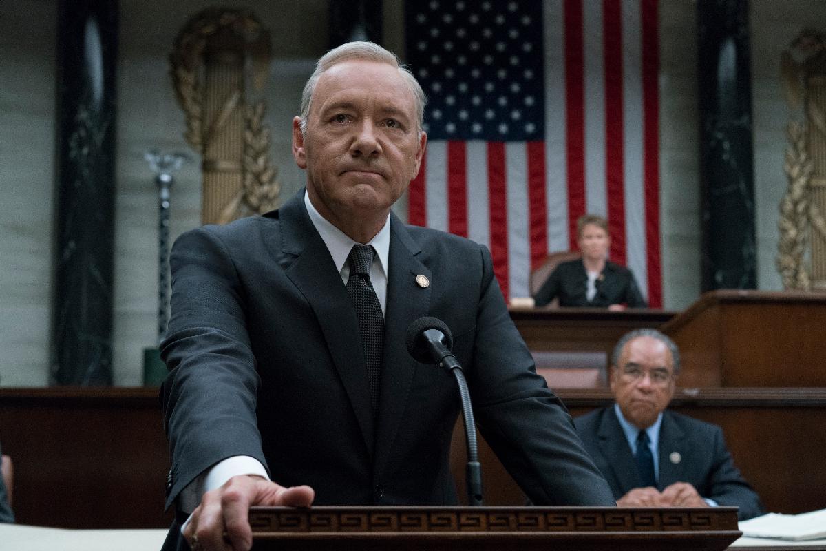 Frank Underwood (Kevin Spacey): plano maligno | David Giesbrecht / Netflix/Divulgação