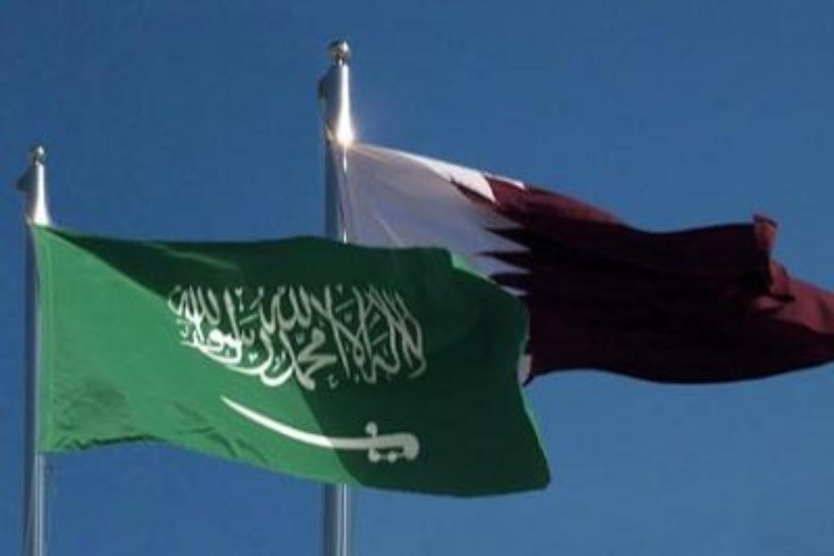 Bandeiras da Arábia Saudita e do Qatar lado a lado | Divulgação