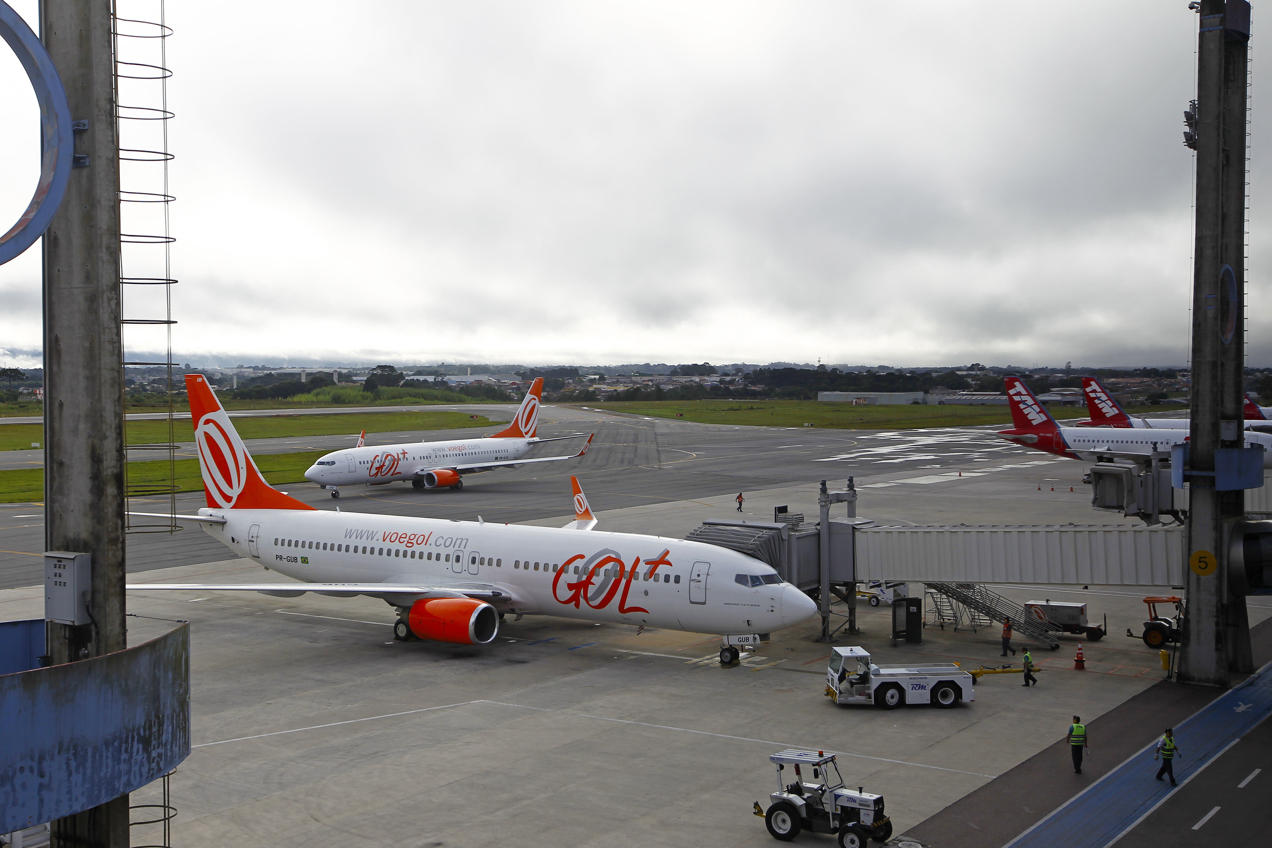 Voo deveria sair de Brasília às 9h50, mas só decolou às 11h41 | Antônio More/Gazeta do Povo