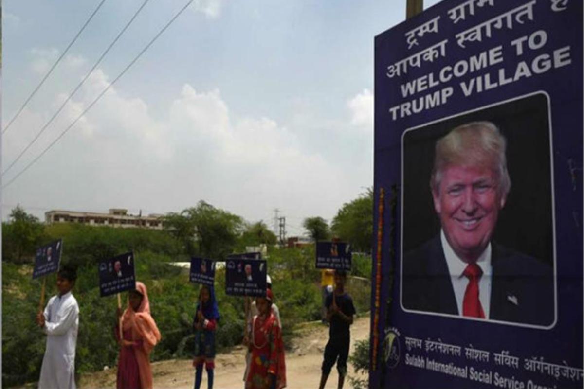 Vilarejo agrícola na Índia teve seu nome alterado para “Trump Village” |