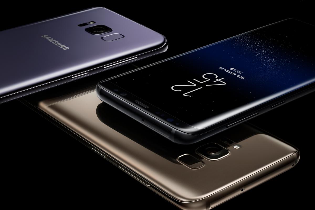 Galaxy S8 sumiu com o botão frontal e apostou em tela quase sem borda. | Samsung/Divulgação