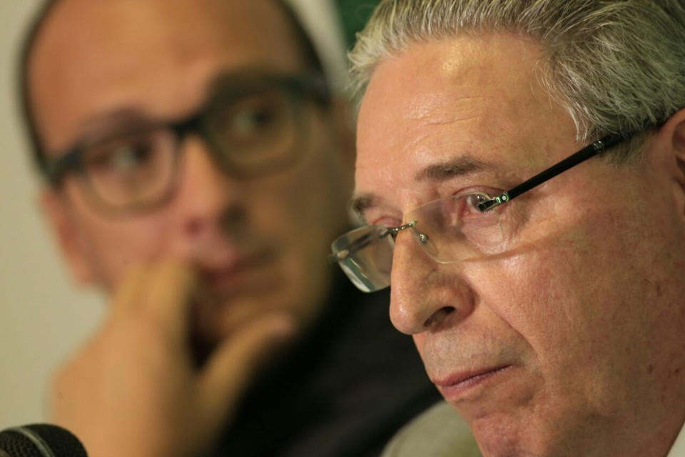 Elenco do Coritiba não deve nada para nenhum clube do Brasil, diz presidente Presidente Rogério Bacellar está otimista com o Coritiba | Marcelo Andrade/Gazeta do Povo
