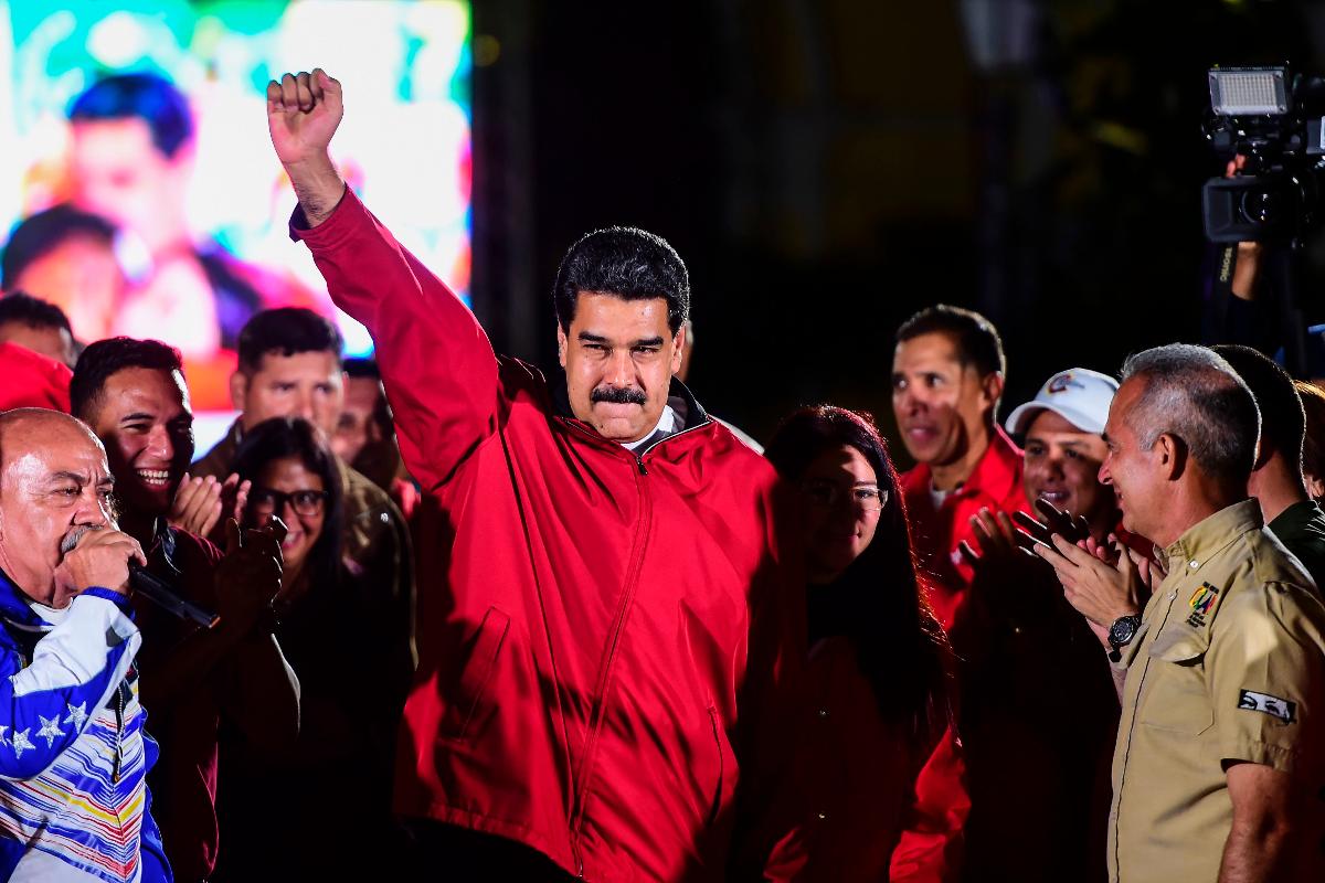 Presidente da Venezuela, Nicolás Maduro, defende que a Assembleia Constituinte vai ajudar a trazer tranquilidade e paz para o país | RONALDO SCHEMIDT/
AFP