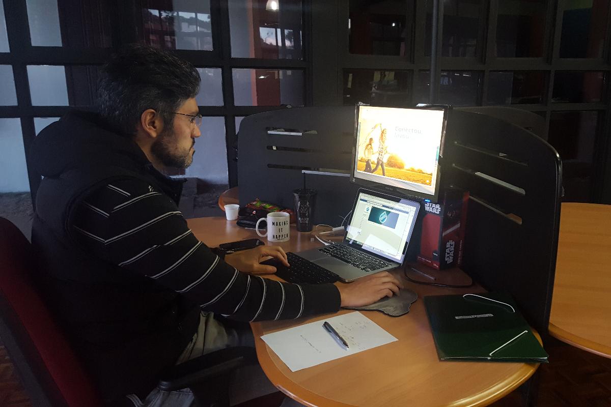 Gustavo Leonato, da Lavandapp: startup hoje tem sede no Worktiba. | Naiady PivaGazeta do Povo