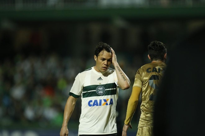 Ataque do Coritiba passou em branco no Couto Pereira. | Jonathan Campos/Gazeta do Povo