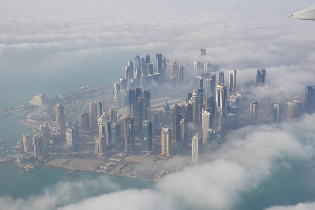 Vista aérea de Doha, capital do Catar | Pixabay