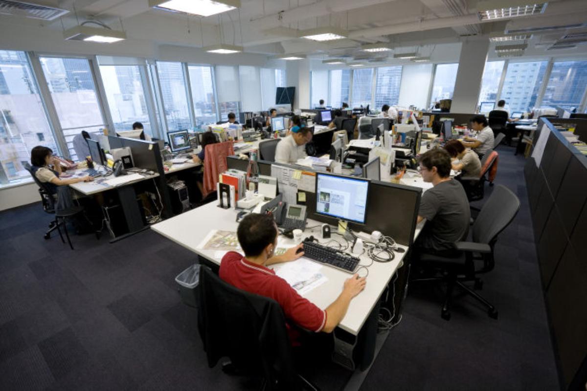 Pessoas trabalhando dentro do escritório | Divulgação