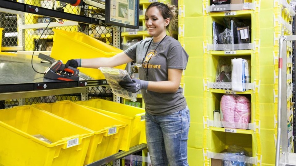 Duas das empresas Amazon buscam estudantes a partir do 2.º ano de diferentes cursos universitários. | Eric Slomanson/Divulgação/