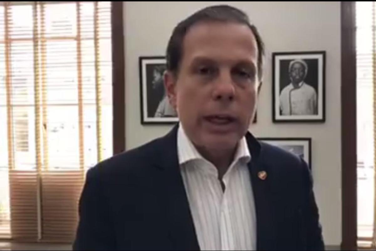João Doria: críticas ao seu programa de parcerias com a iniciativa privada o fizeram aumentar o tom contra a Folha de S. Paulo | Reprodução