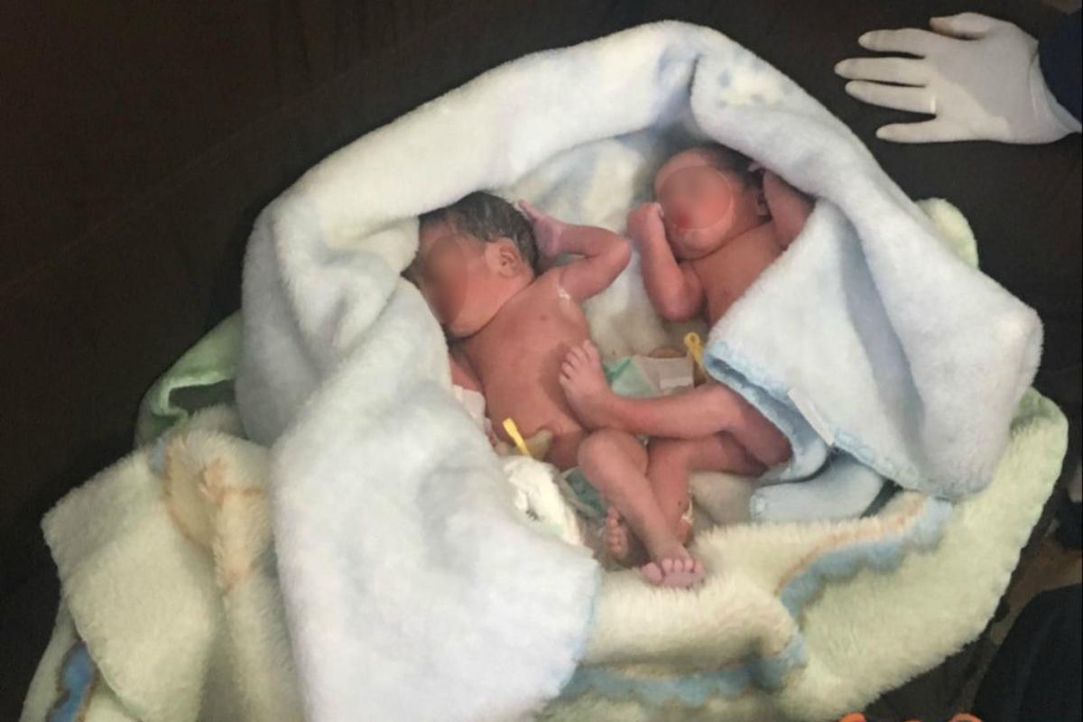 Tâmela só viu que se tratavam de duas crianças quando chegou em casa | Polícia MilitarDivulgação