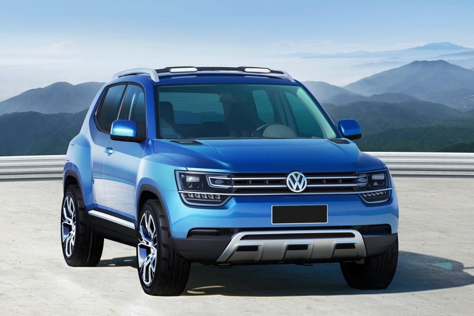 O Taigun Concept, apresentado em 2012, é o primeiro projeto da Volks em criar um SUV compacto. | Volkswagen Divulgação