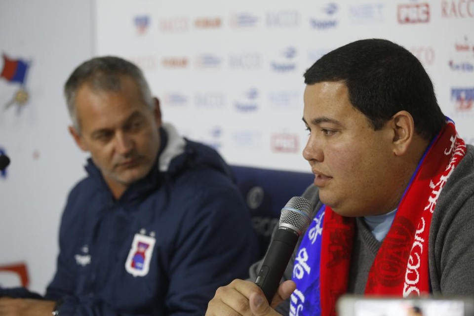 Presidente paranista está feliz com repercussão da Primeira Liga. | Felipe Rosa/TRIBUNA DO PARANA