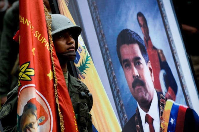 Repressão a protestos se intensificou na Venezuela em abril deste ano | FEDERICO PARRA/
AFP