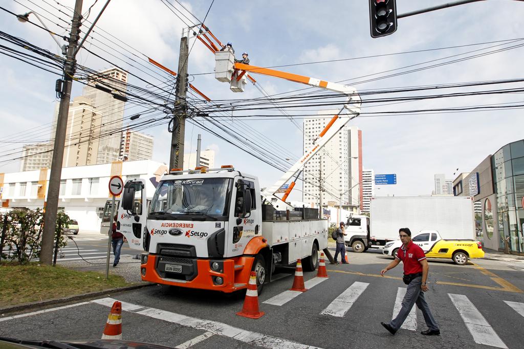 Interrupções vão afetar bairros entre terça e quinta-feira | Antônio More/ Gazeta do Povo