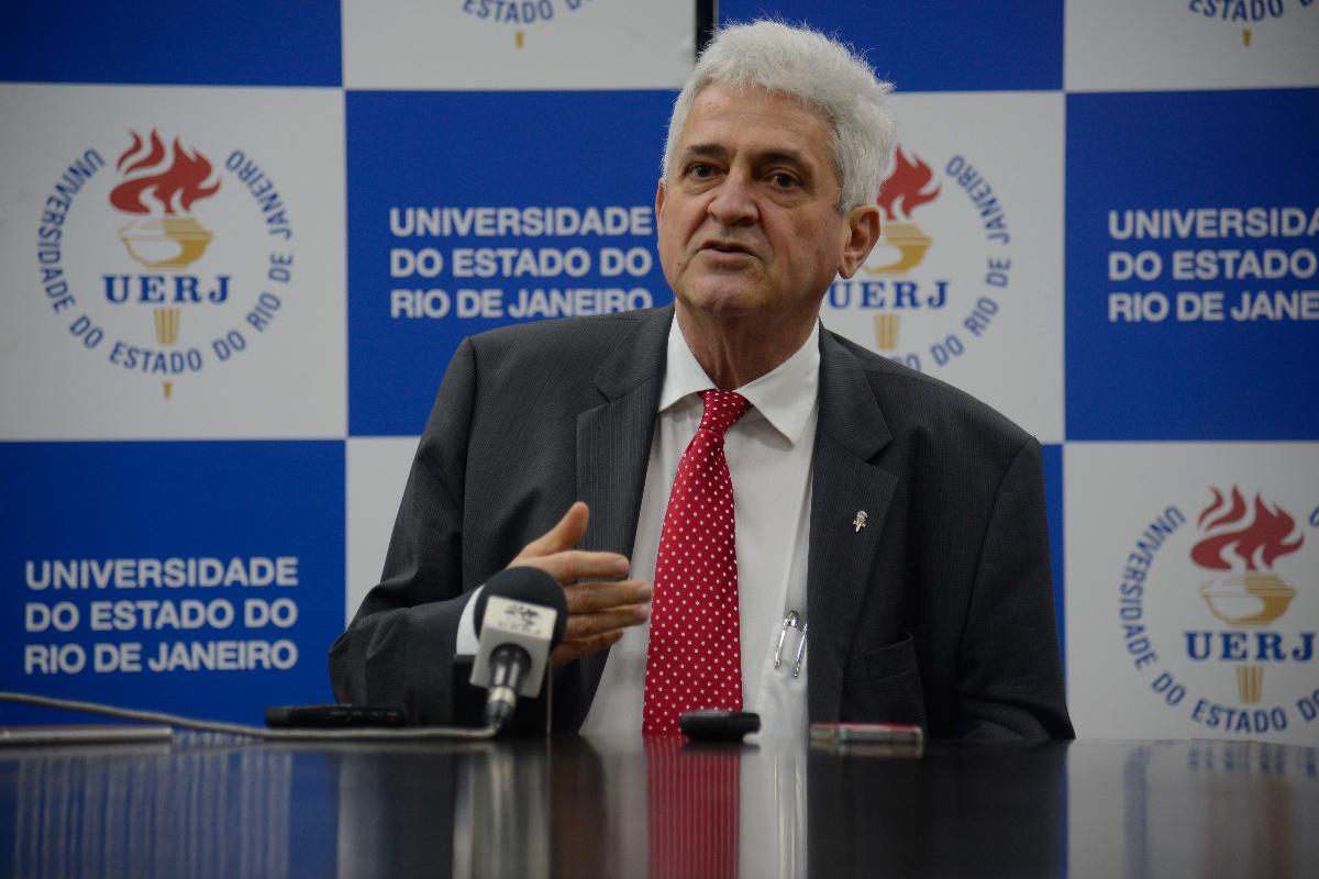 Reitor da UERJ, Ruy Garcia Marques: crise sem precedentes | Tânia RêgoAgência Brasil