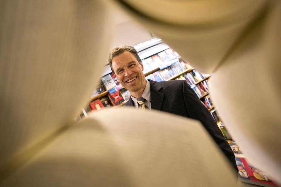 Marcos Pedri, diretor comercial e sócio da Livrarias Curitiba | Marcelo AndradeGazeta do Povo
