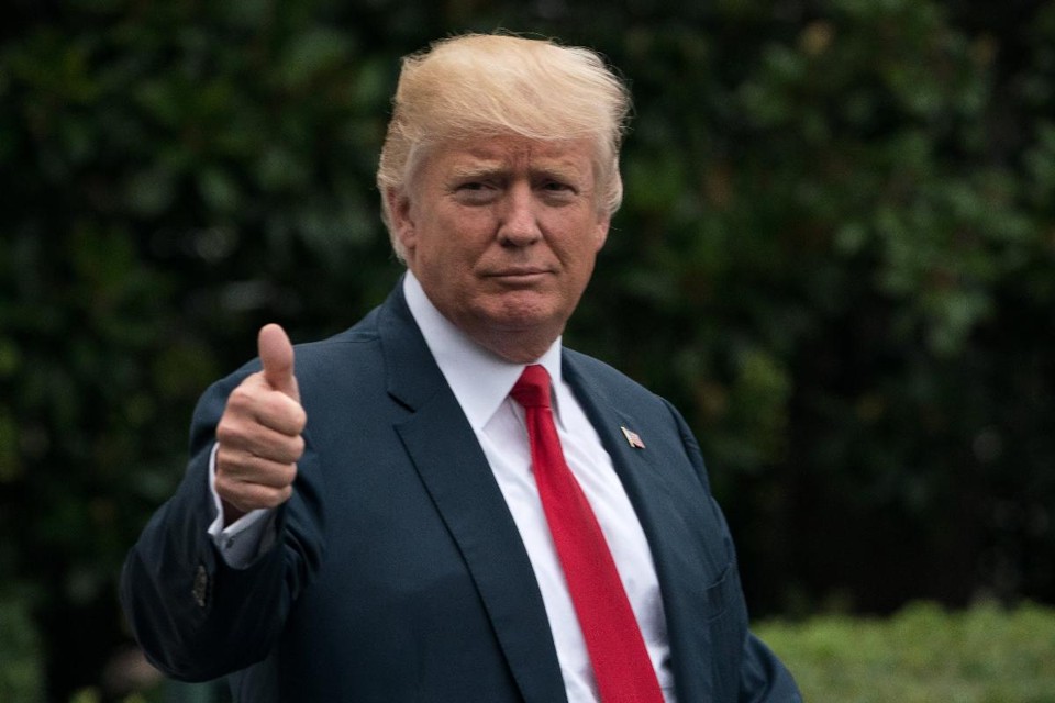 Presidente dos EUA, Donald Trump: postagens em redes sociais levaram internautas a denunciar o perfil dele | NICHOLAS KAMM/
AFP