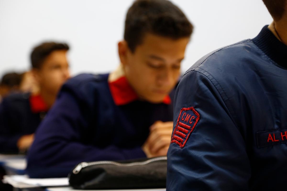 Alunos do Colégio Militar de Curitiba: referência | Henry MilleoGazeta do Povo