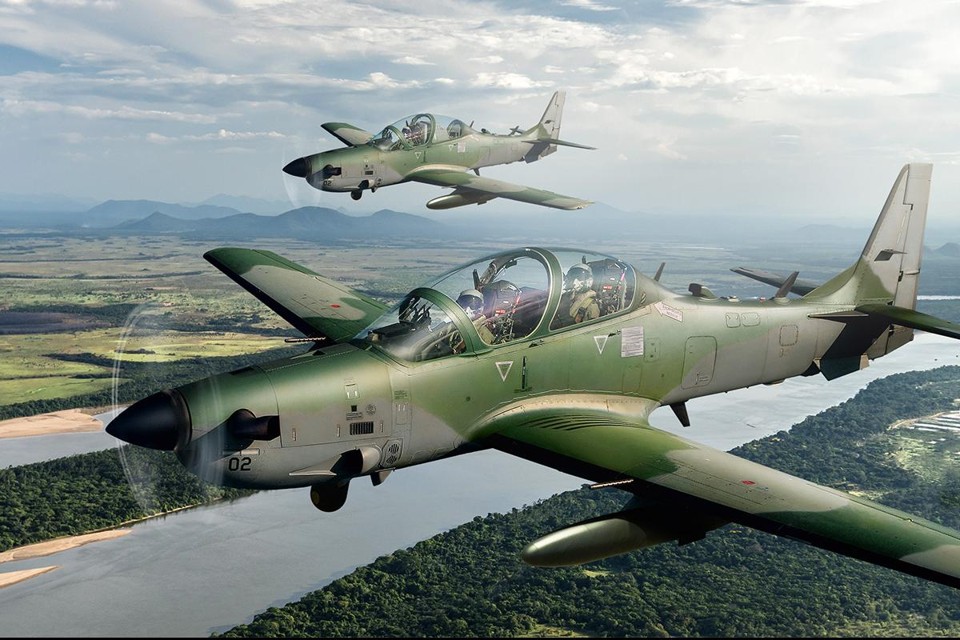 Avião A29 Super Tucano | divulgação/Embraer