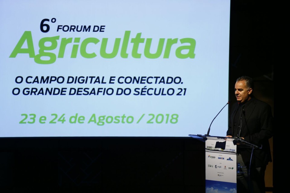 Giovani Ferreira confirmou a realização do 6º Fórum de Agricultura da América do Sul | Jonathan Campos/Gazeta do Povo