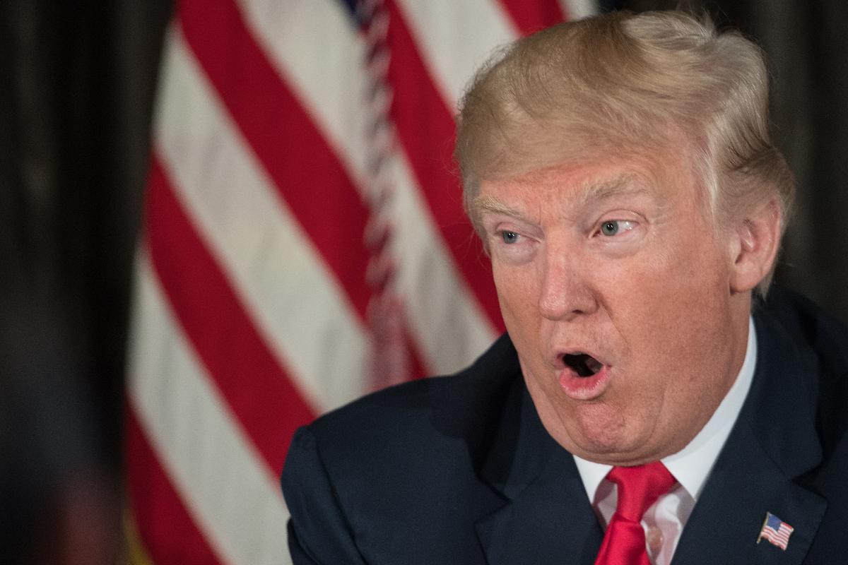 Presidente Donald Trump: relação com Rússia causa polêmica e é alvo de investigação nos Estados Unidos | NICHOLAS KAMM/AFP