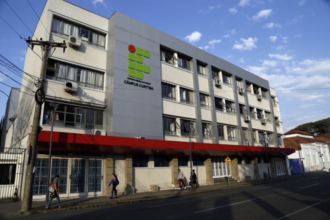 Fachada do Campus do IFPR, no Centro de Curitiba. | Maicon J. Gomes/Gazeta do Povo