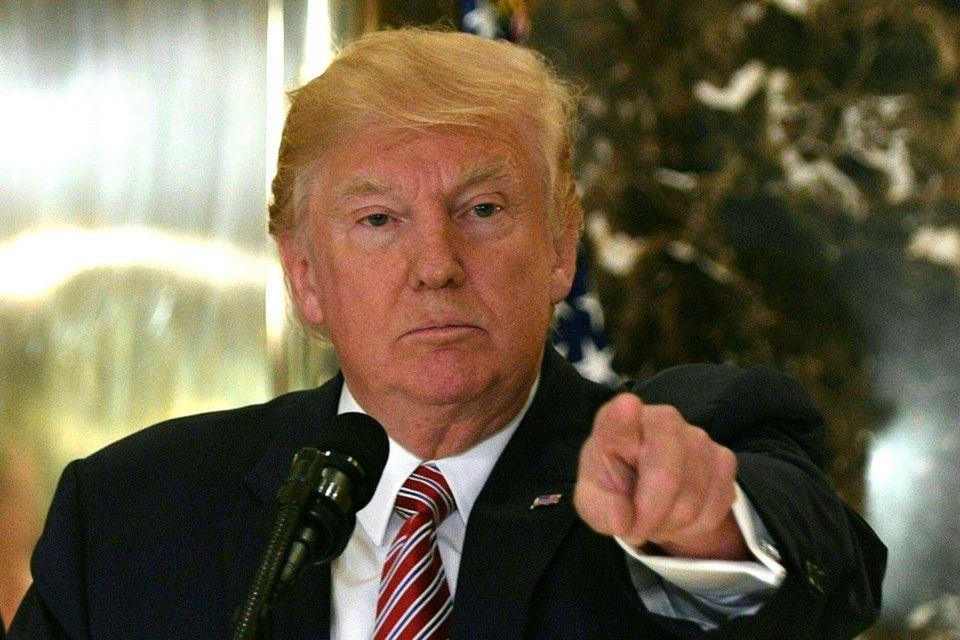 Presidente Donald Trump volta a falar em fake news | JIM WATSON/
AFP