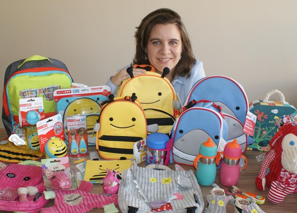Mariane deixou o mundo corporativo das telecomunicações para levar com importação de produtos voltados a mães e crianças. | Divulgação/Arquivo pessoal