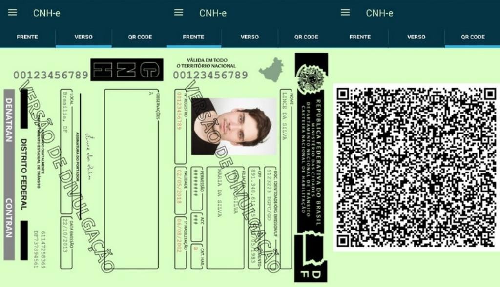 CNH digital versão da carteira pode ser acessada no celular