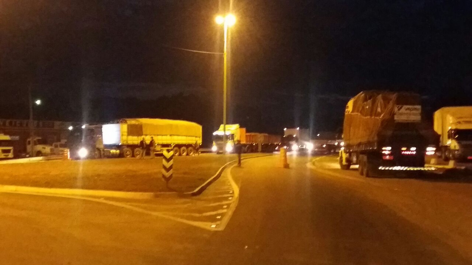 Paralisação de caminhoneiros em Santa Catarina | PRF-SC/