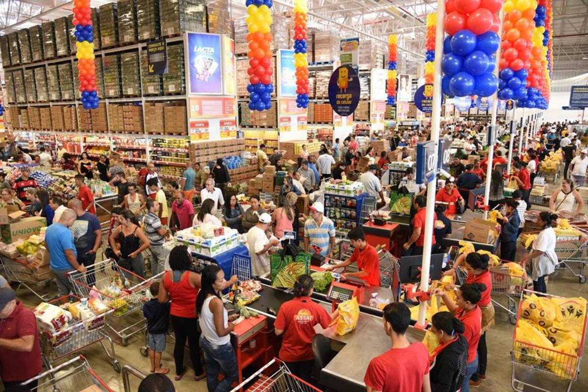 Assaí, marca de atacarejo do Grupo Pão de Açúcar (GPA), se tornou a maior rede do grupo frânces Cassino, controlador do GPA. | Reprodução/Facebook