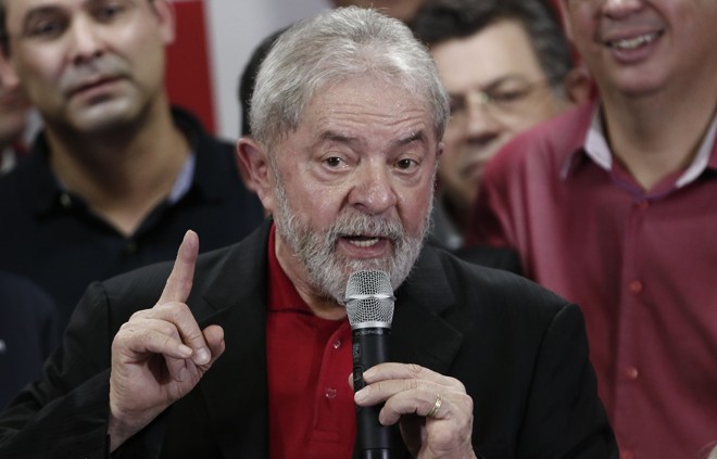 Lula, o líder do esquema. | Migiel Schincariol/AFP