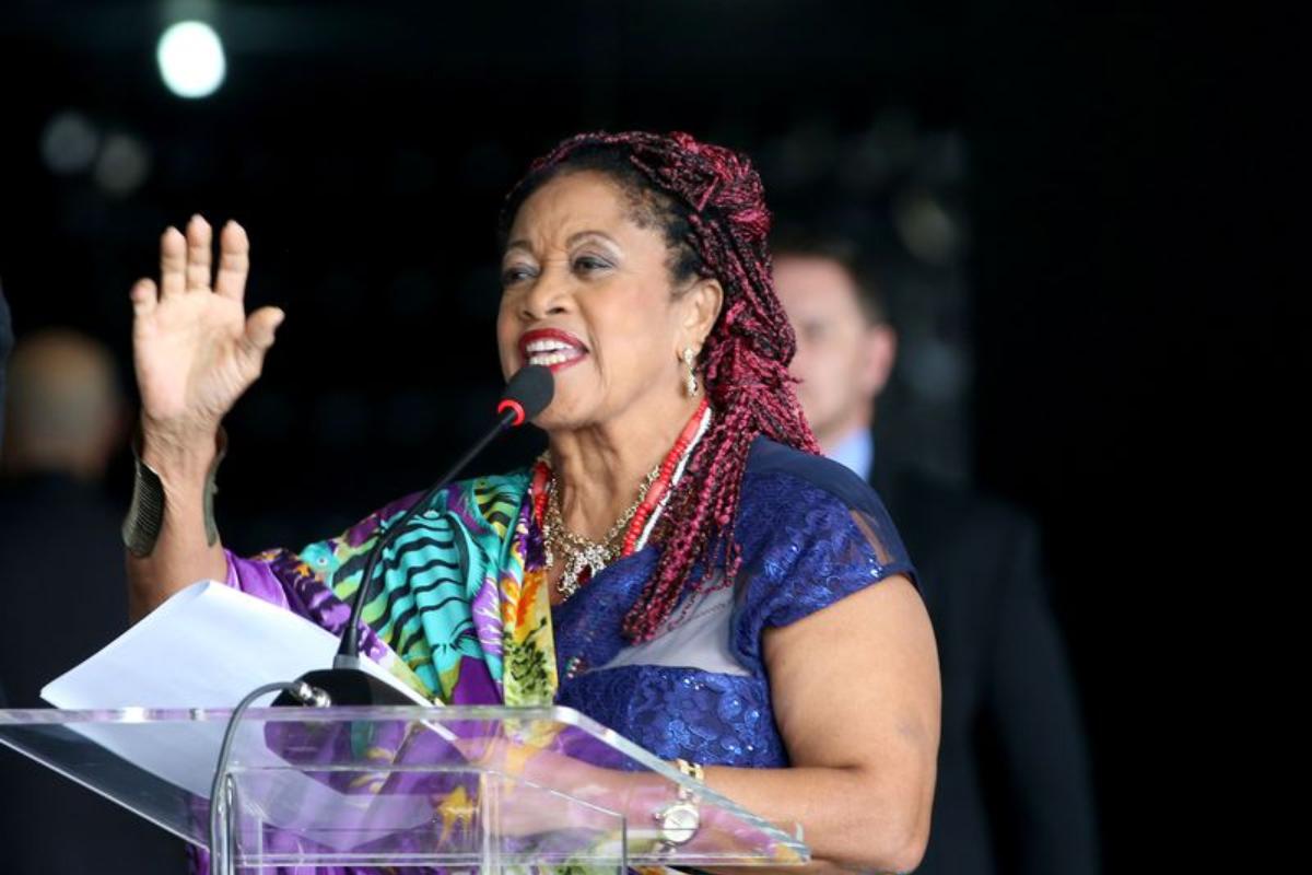 A Ministra dos Direitos Humanos do Brasil, Luislinda Dias de Valois Santos, a primeira juíza negra do Brasil | Wilson Dias/Agência Brasil