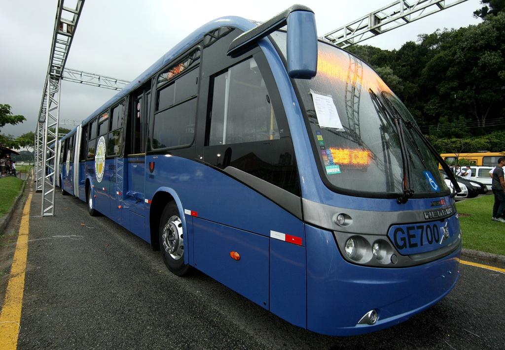 Motorista do Ligeirão esfaqueado não se feriu gravemente. | Hugo Harada/Gazeta do Povo