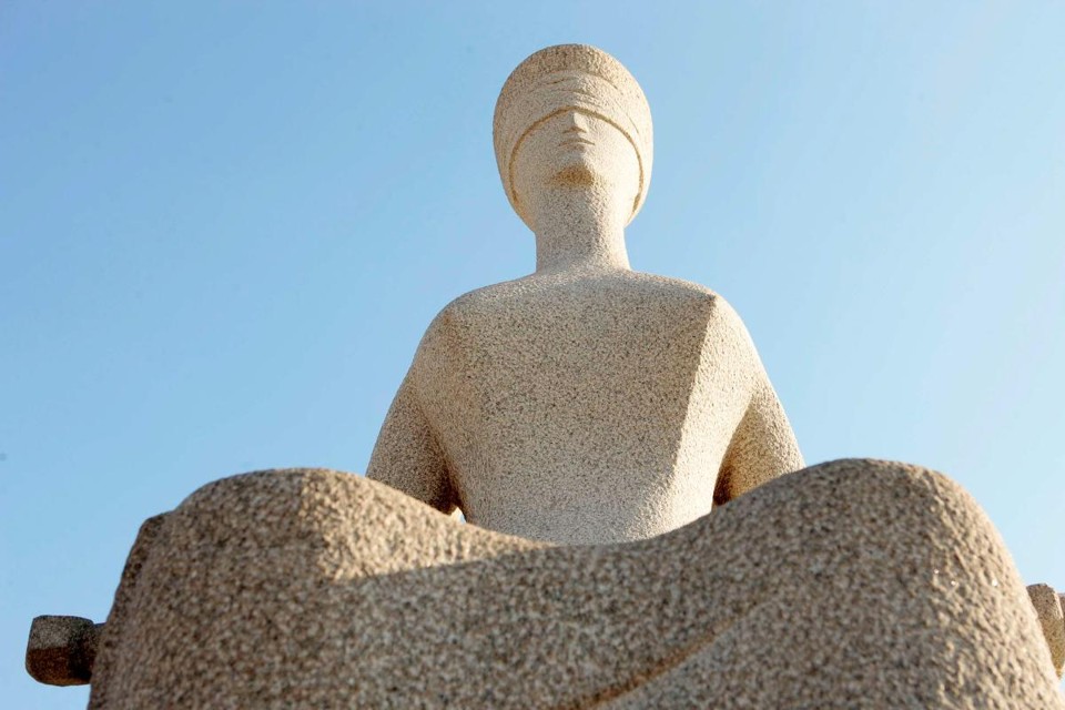 Estátua da Justiça em frente ao Supremo Tribunal Federal | Gil Ferreira / STF