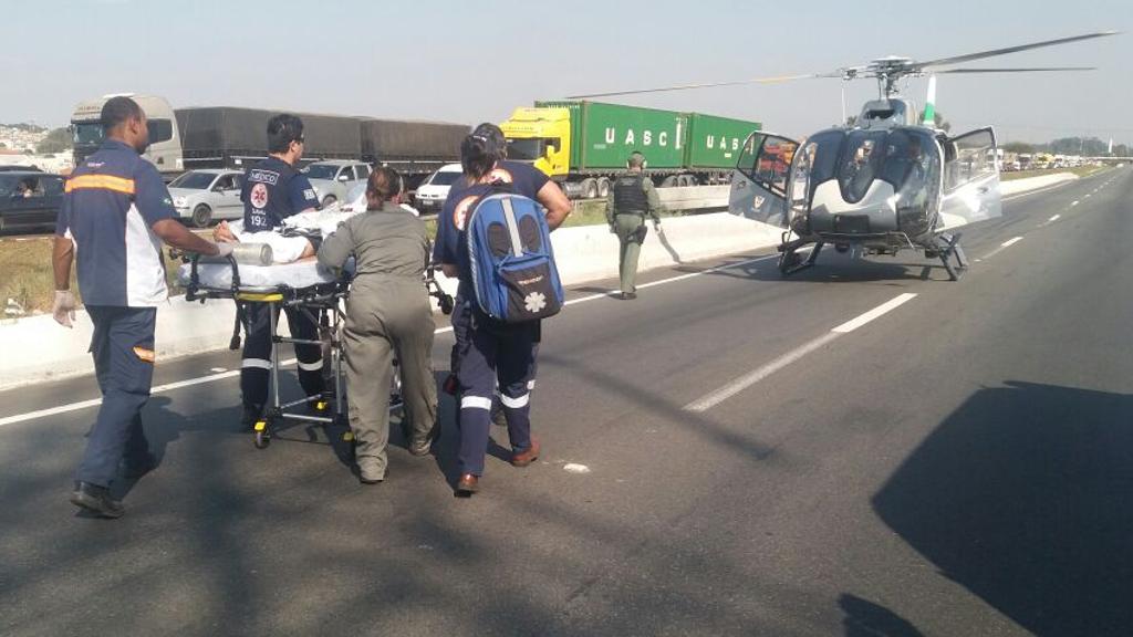 Acidente foi no sentido Santa Catarina | Divulgação/Polícia Rodoviária Federal