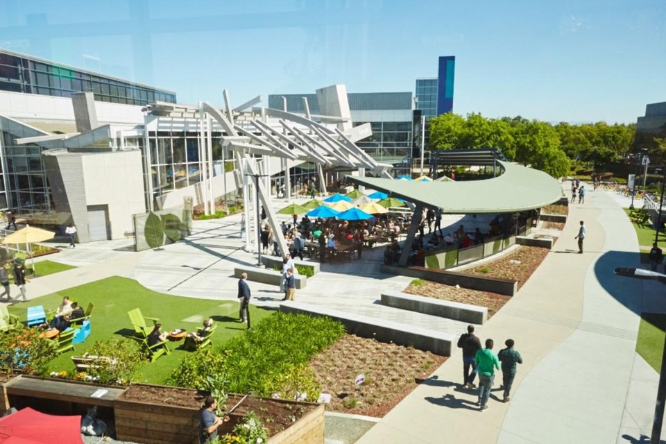 Googleplex, sede da empresa, em Mountain View | GoogleDivulgação