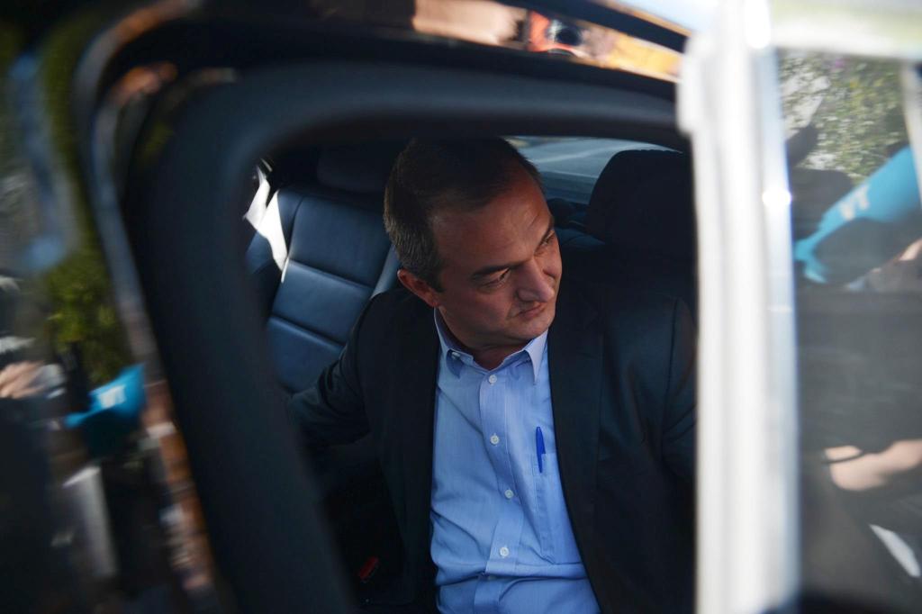 Joesley Batista  após prestar depoimento à Polícia Federal, em São Paulo | Rovena Rosa/Agência Brasil