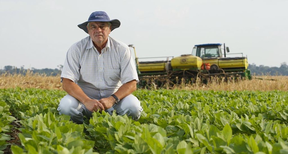 Produtor Mario Wolff, de Nova Canaã do Norte, no Mato Grosso. | Hugo Harada/Gazeta do  Povo