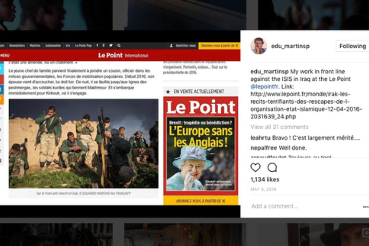 Post de Edu Martins no instagram: desde que sua farsa foi descoberta, a conta foi desativada | Reprodução