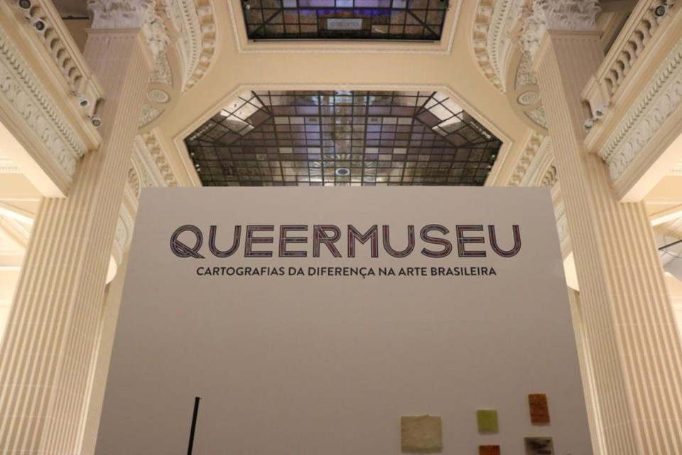 O calendário inicial da Queermuseu tinha previsão de ficar exposta até 8 de outubro. As obras permanecem no local | Divulgação