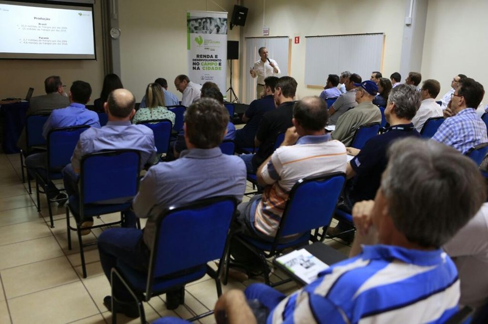 Encerramento da Expedição Avicultura 2017 foi nesta terça-feira (26), na sede da cooperativa C.Vale, em Palotina (PR). | Marcelo Andrade/Gazeta do Povo