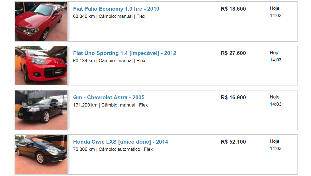 | Reprodução/OLX