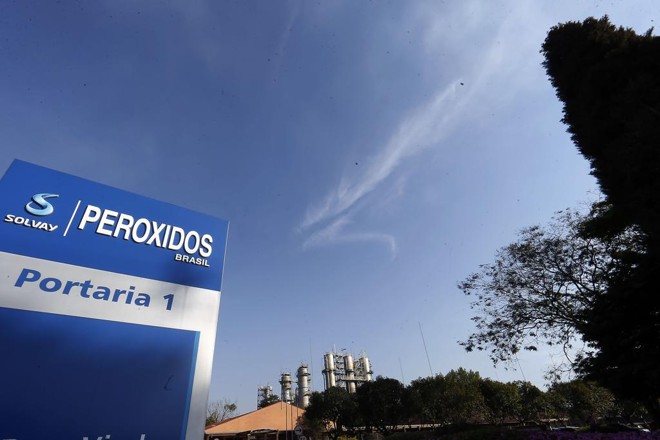 Fábrica da Peróxidos do Brasil na Cidade Industrial de Curitiba (CIC). | Albari Rosa/Gazeta do Povo