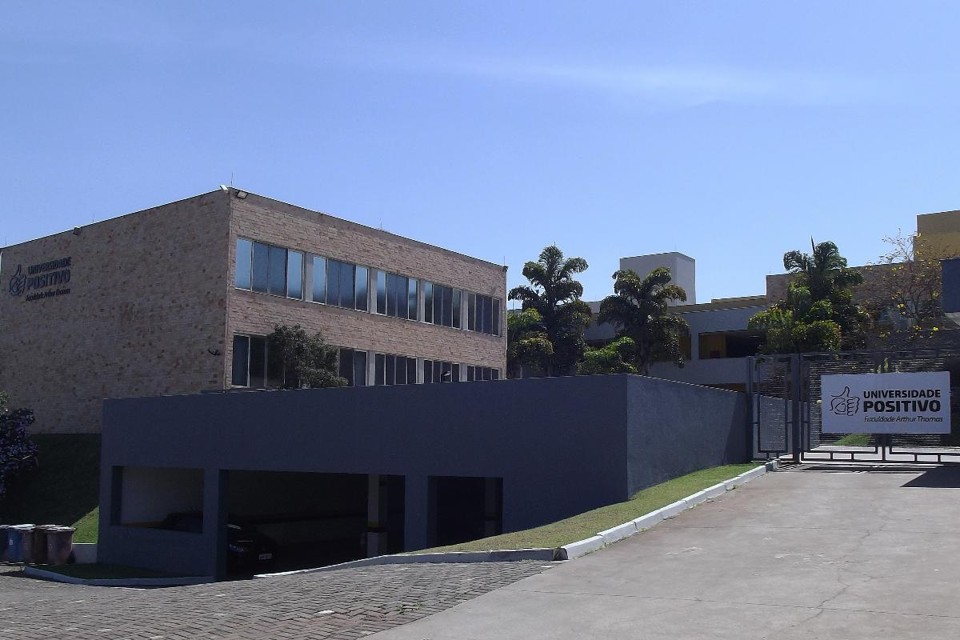 Faculdade Arthur Thomas, comprada pelo Grupo Positivo.  | Divulgação/Grupo Positivo