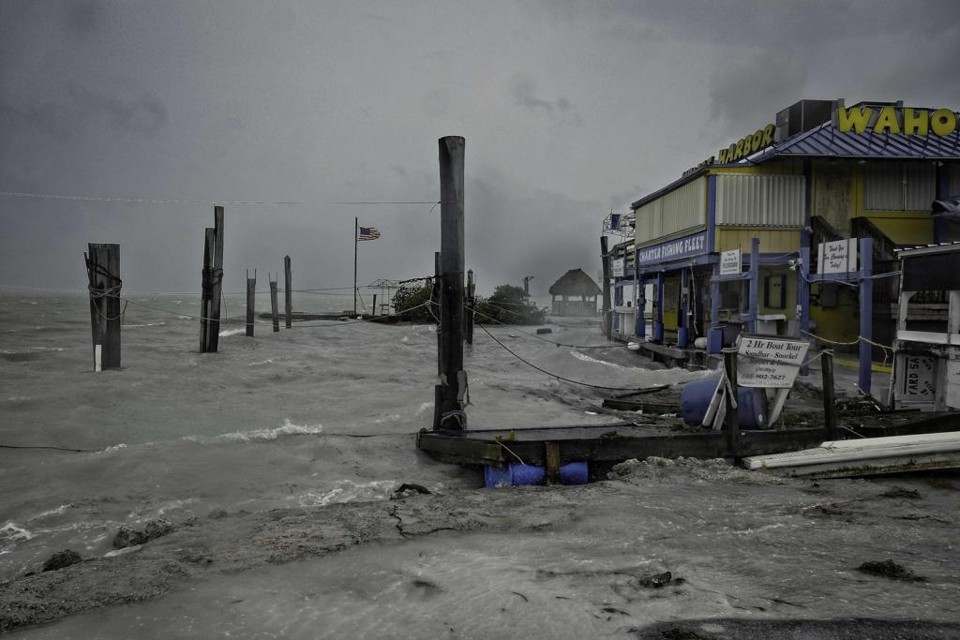 Irma deixou destruição em Florida Keys, no extremo sul da Flórida | Gaston de Cardena/AFP