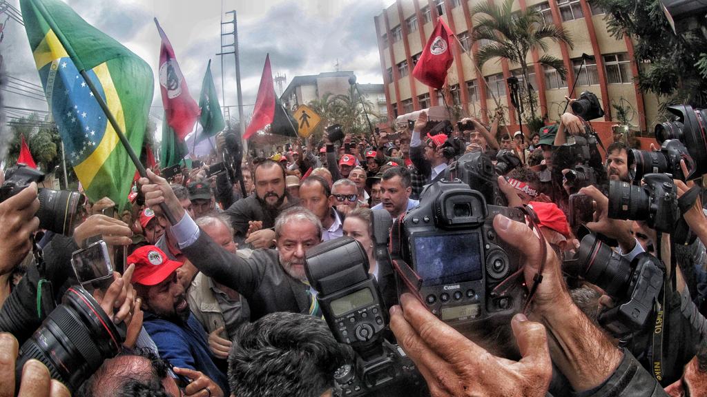 Visita de Lula a Curitiba, em maio, mobilizou mais de 1.700 policiais e custou R$ 150 mil aos cofres públicos | Filipe Araujo/Fotos Publicas