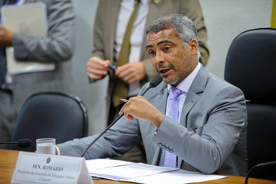 Senador Romário (Pode-RJ) foi relator da matéria na Comissão de Direitos Humanos e Legislação Participativa (CDH) da Casa. | Marcos Oliveira/Agência Senado