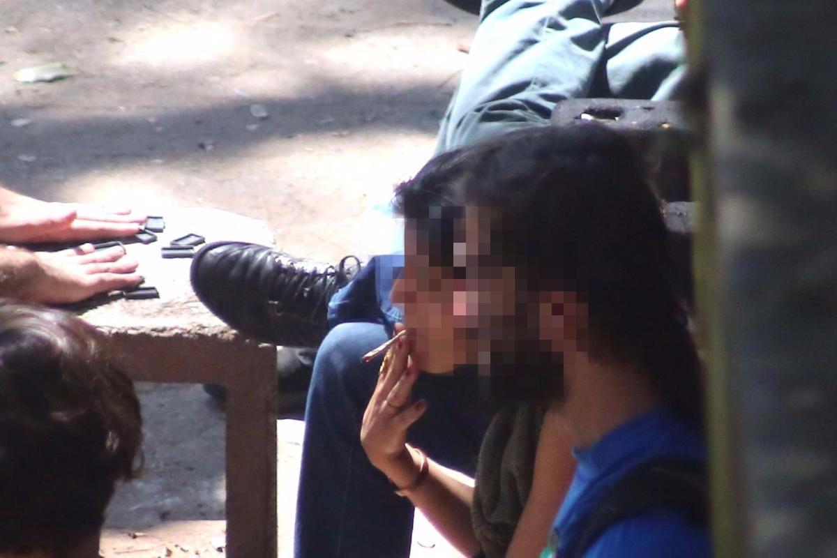 Cigarro de maconha na USP: cena comum | Ricardo Matsukawa