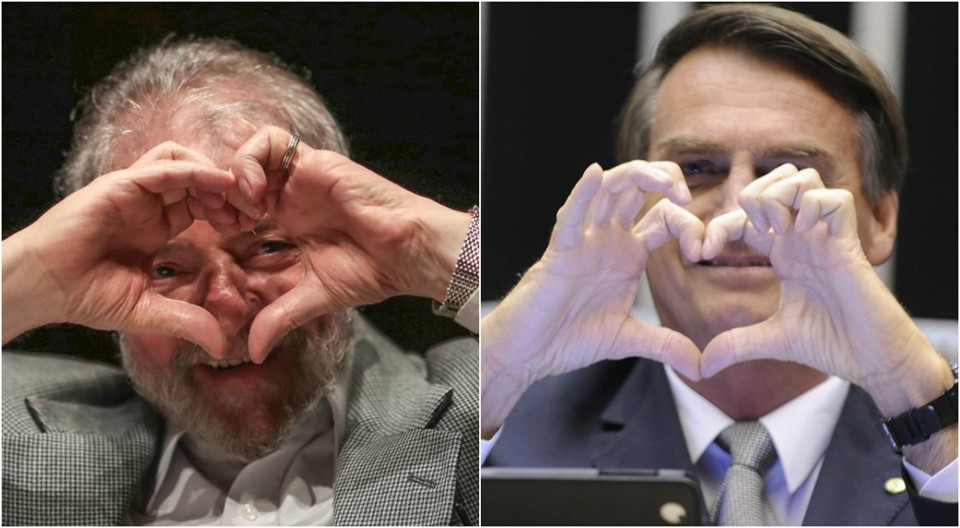 Lula ou Bolsonaro? Nova sondagem de votos mostra quem leva a melhor em 2018 | Ricardo Stcukert/Divulgação e Gabriel a Korossy/Agência Câmara
